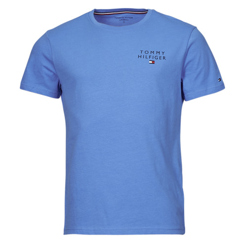 Tommy Hilfiger - CN SS TEE LOGO - Bleu