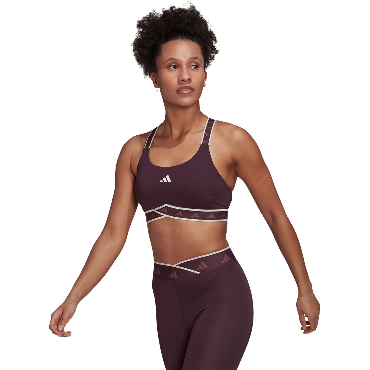 adidas Techfit Powerimpact Medium Support Sports BH Dame