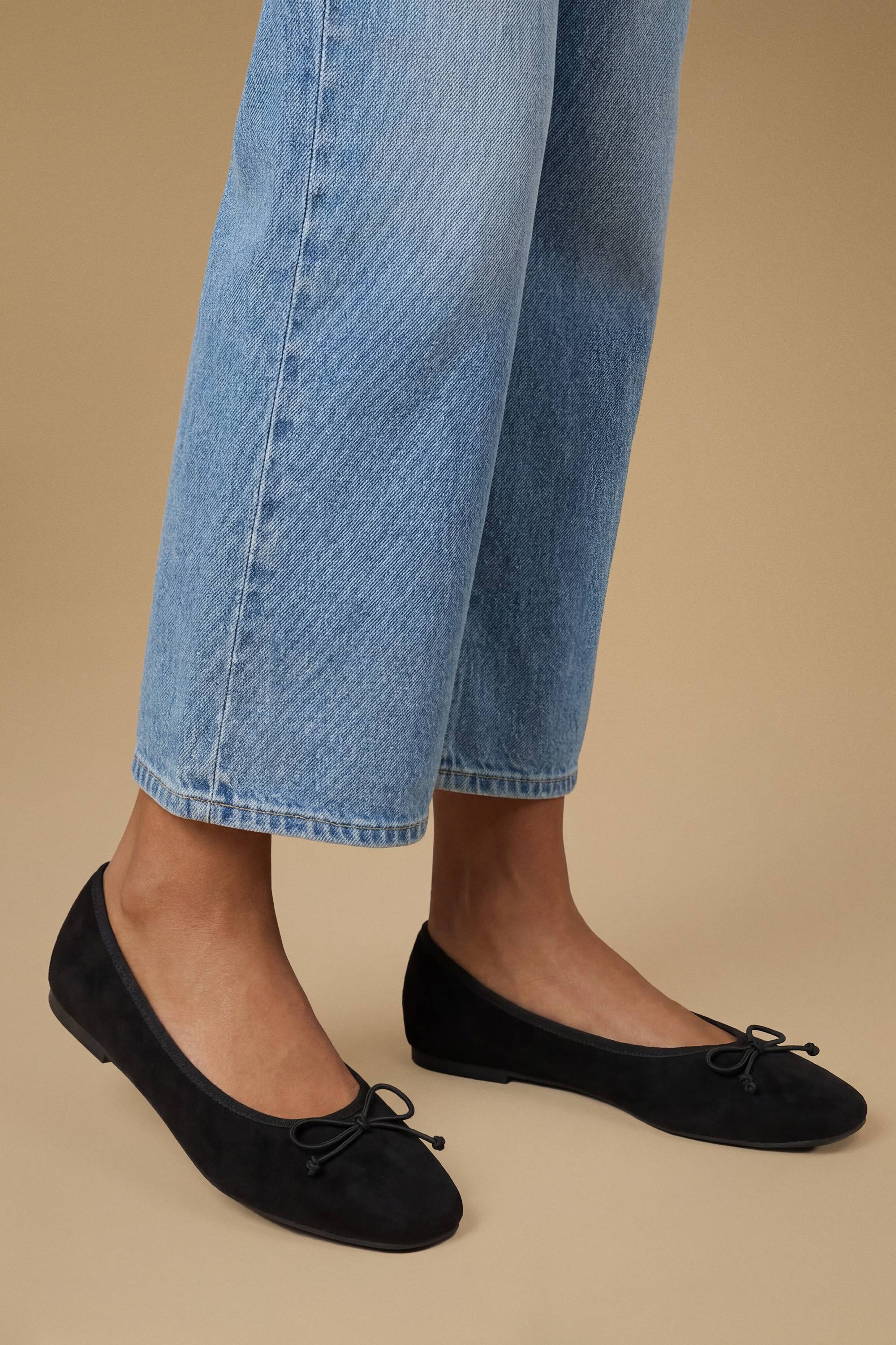 Oasis Ballerines Beatrice À Bout Carré En Synthétique