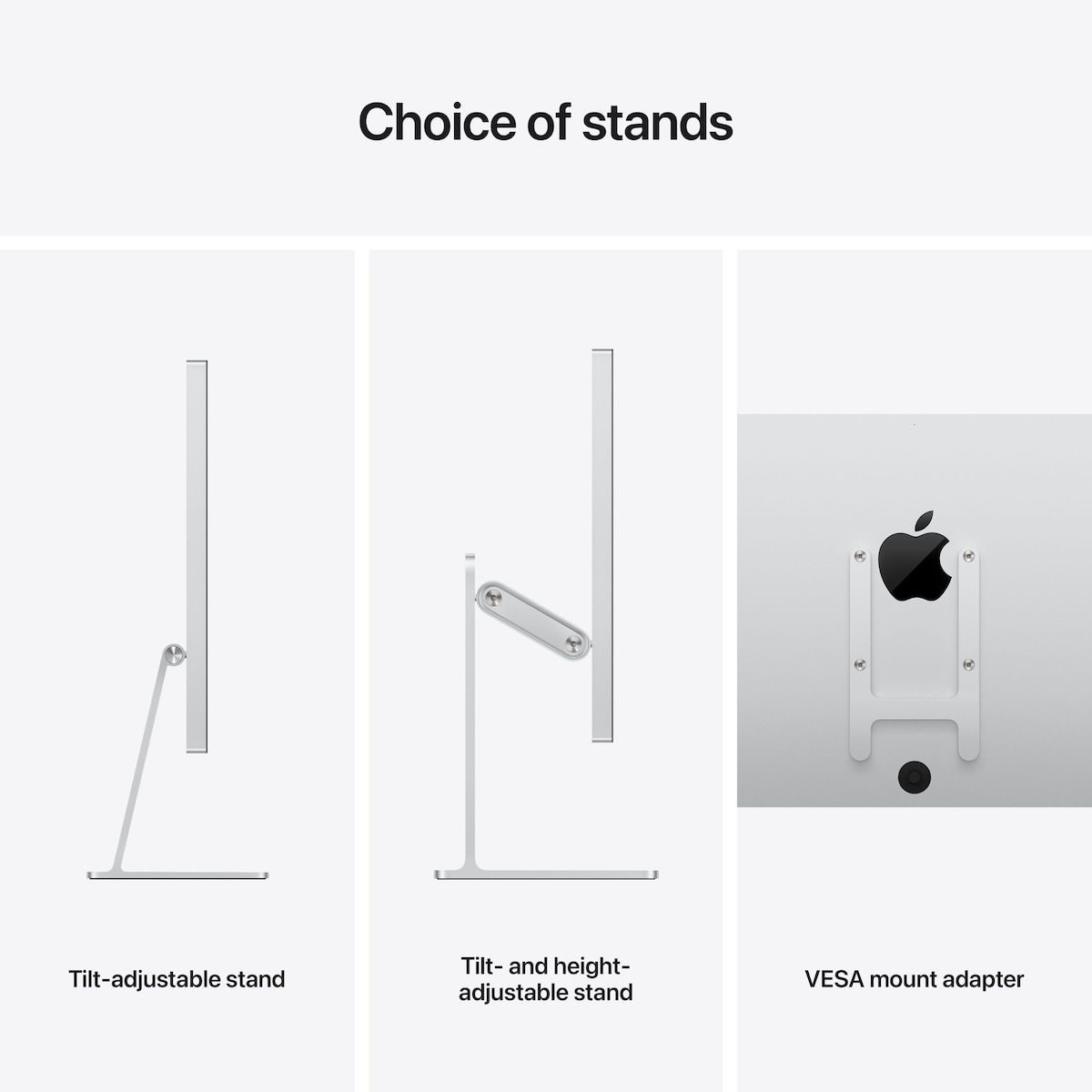 Studio Display med Standard Glass/Tilt justerbart stativ