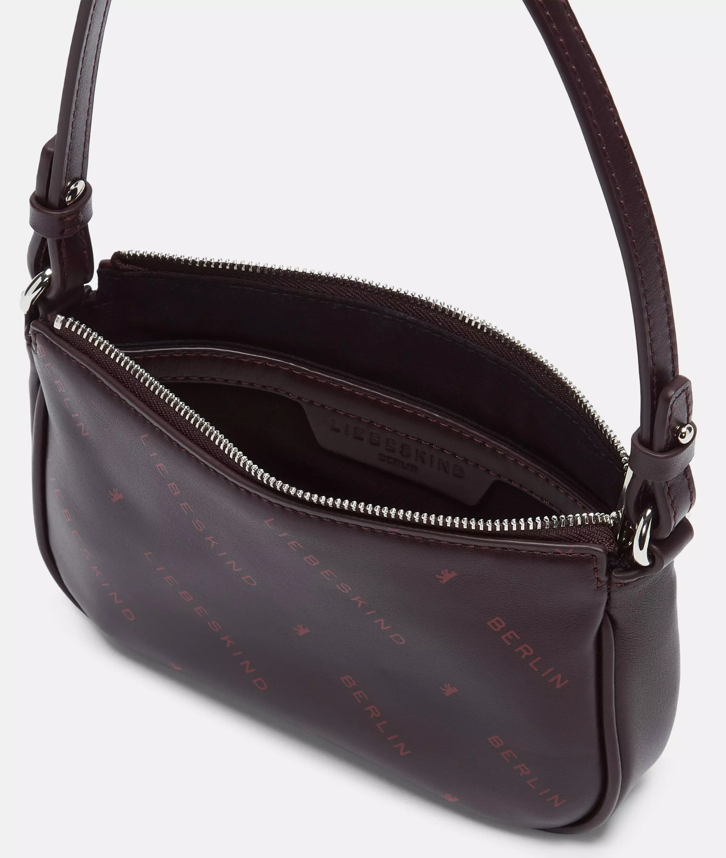 Monogram Crossbody XS Nappa leather shoulder bag with Liebeskind Berlin lettering