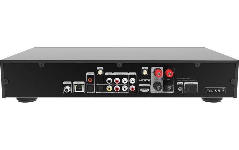 Netzwerk-Audioplayer TOP 550 Schwarz<br>All-In-One-HiFi-System mit DAB+/FM, Internetradio und CD-Player