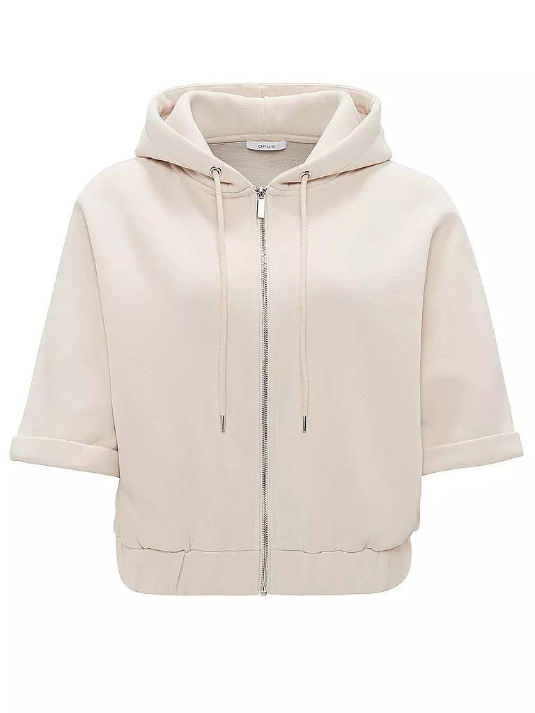 OPUS Sweatjacke GADORA creme