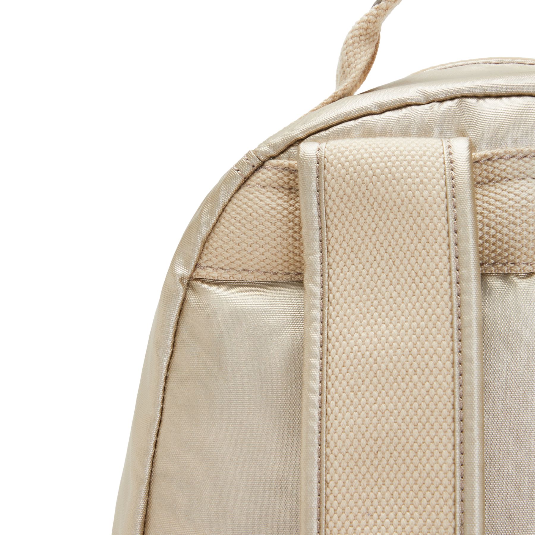 SEOUL S Petit Sac à Dos avec Compartiment pour Tablette - Starry Gold Metallic