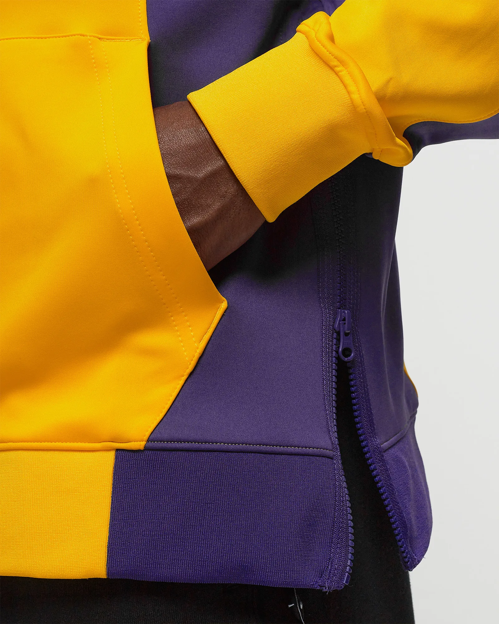 Nike NBA Los Angeles Lakers Showtime Full-Zip Hoodie