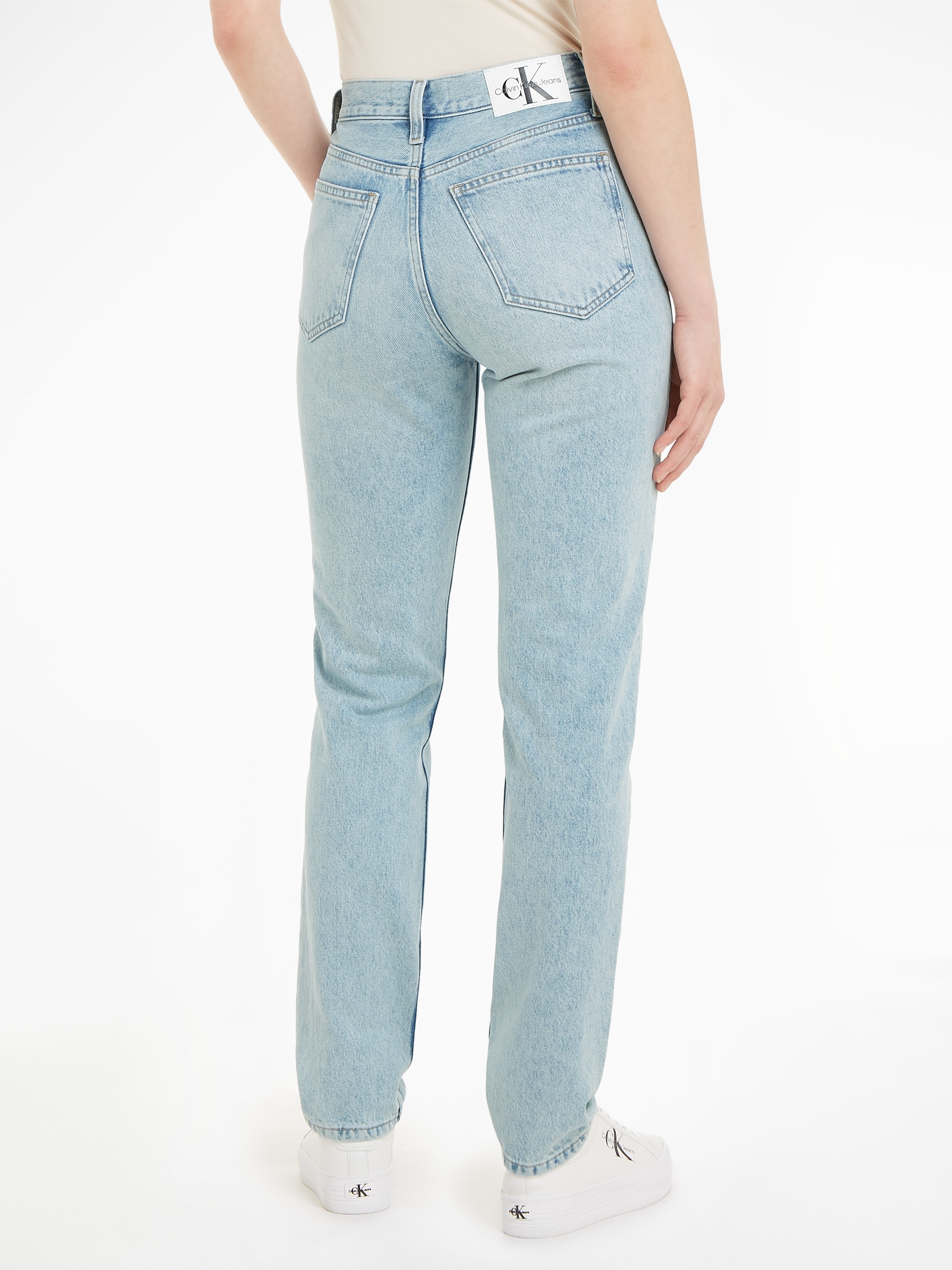 Calvin Klein Jeans Straight-Jeans »AUTHENTIC SLIM STRAIGHT« im 5-Pocket-Style