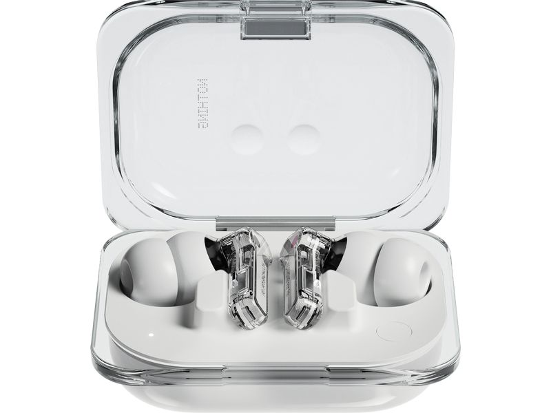 Nothing Ear Wireless In-Ear-Kopfhörer Ear (a) 3.Gen. Weiss Transparente In-Ear-Kopfhörer mit aktiver Geräuschunterdrückung