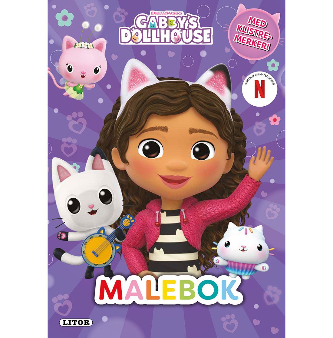 Malebok Gabby's Dollhouse