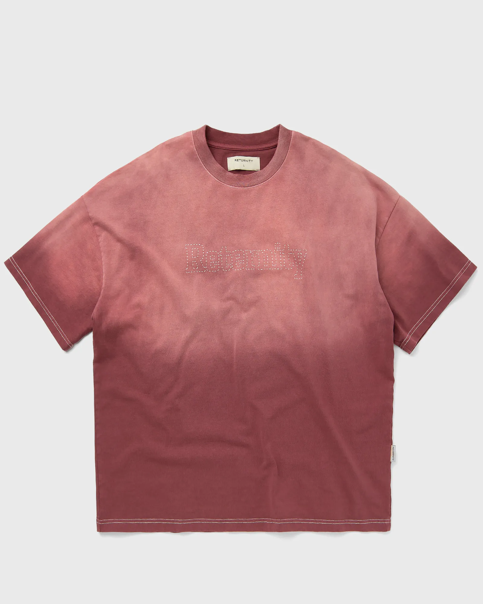 Reternity CONTRAST STITCH T-SHIRT