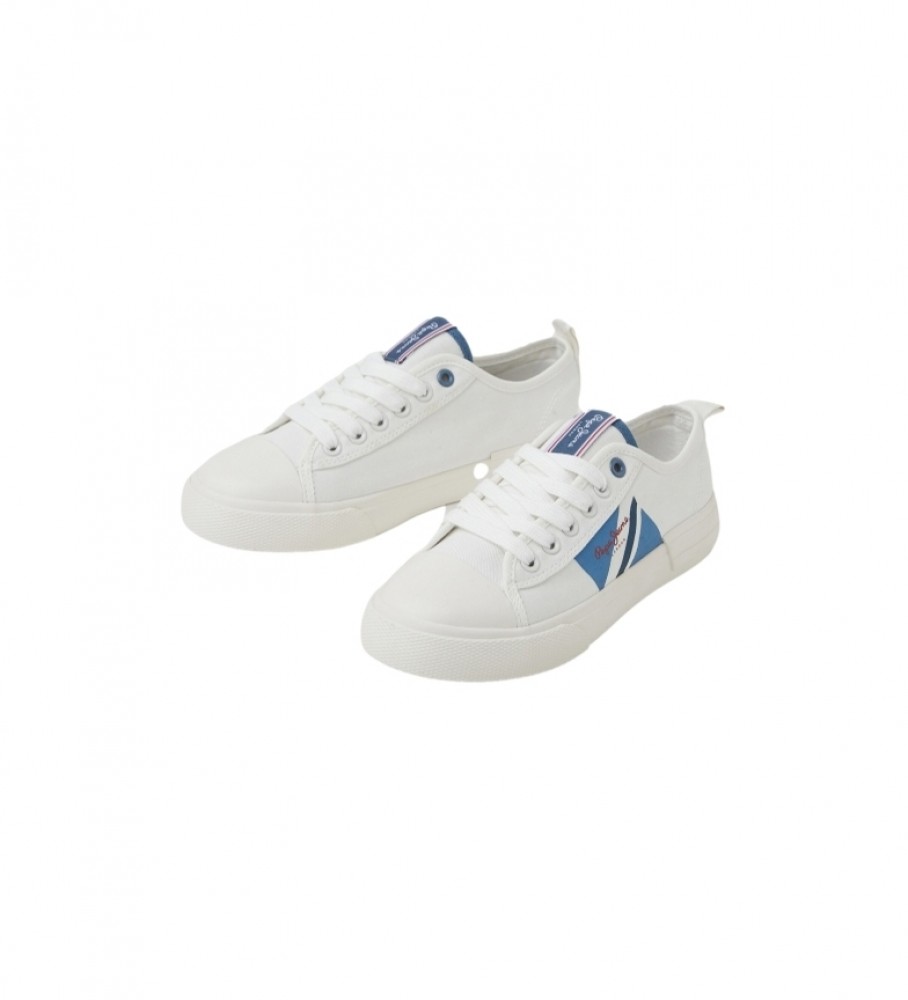 Tênis vulcanizado Pepe Jeans Allen Flag, branco
