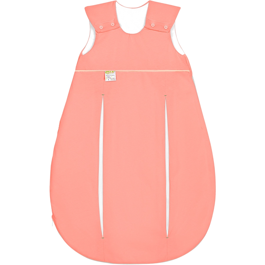 odenwälder Schlafsack Jersey Prima Klima papaya