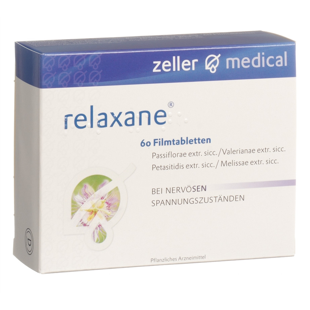 RELAXANE Filmtabl Blist 60 Stk<br>60 Stück, Blister, Filmtablette