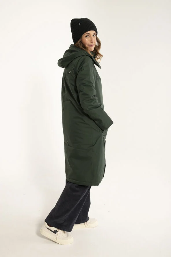Danefæ Danemargrethe Winter Coat Dark army