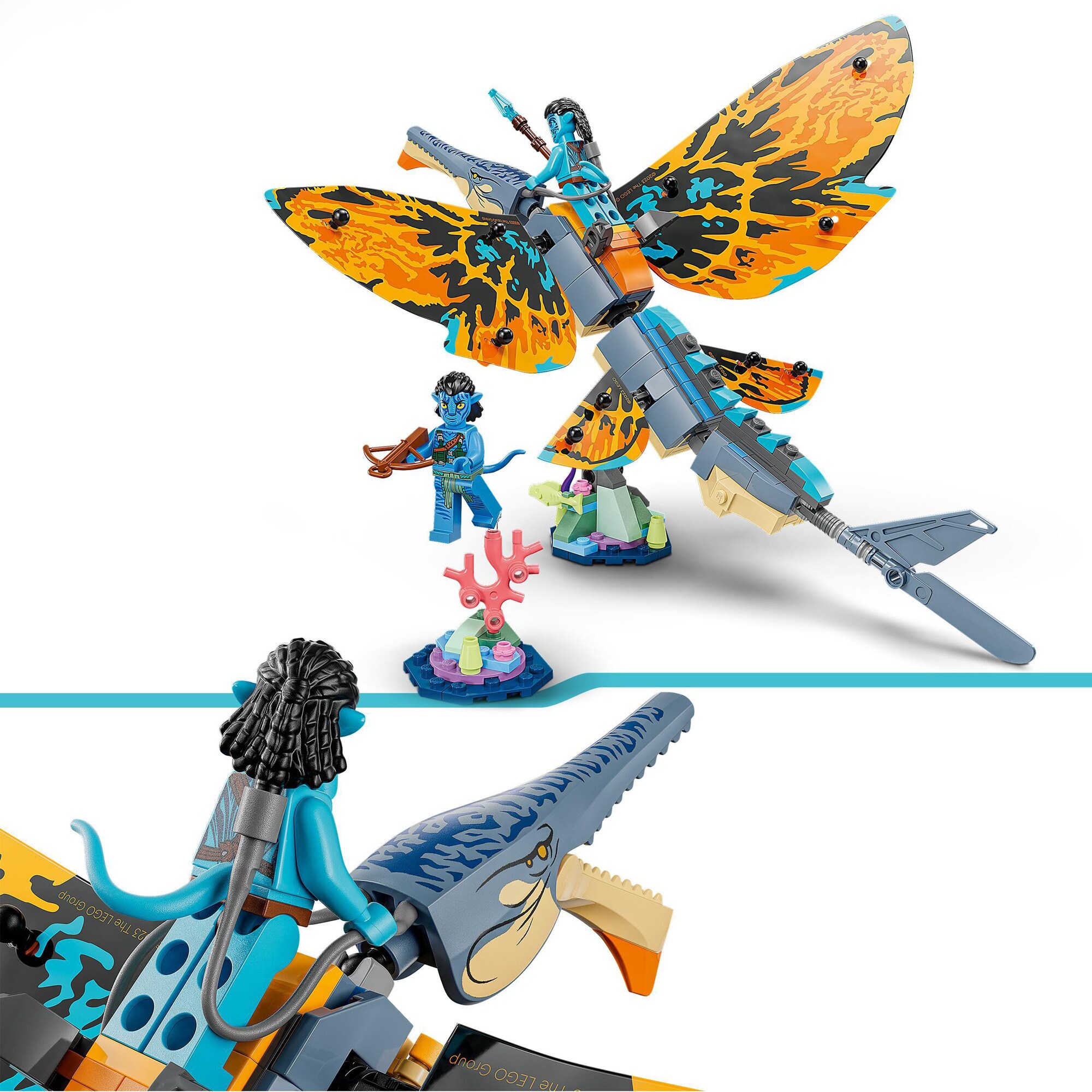 LEGO Konstruktionsspielzeug Avatar Skimwing Abenteuer