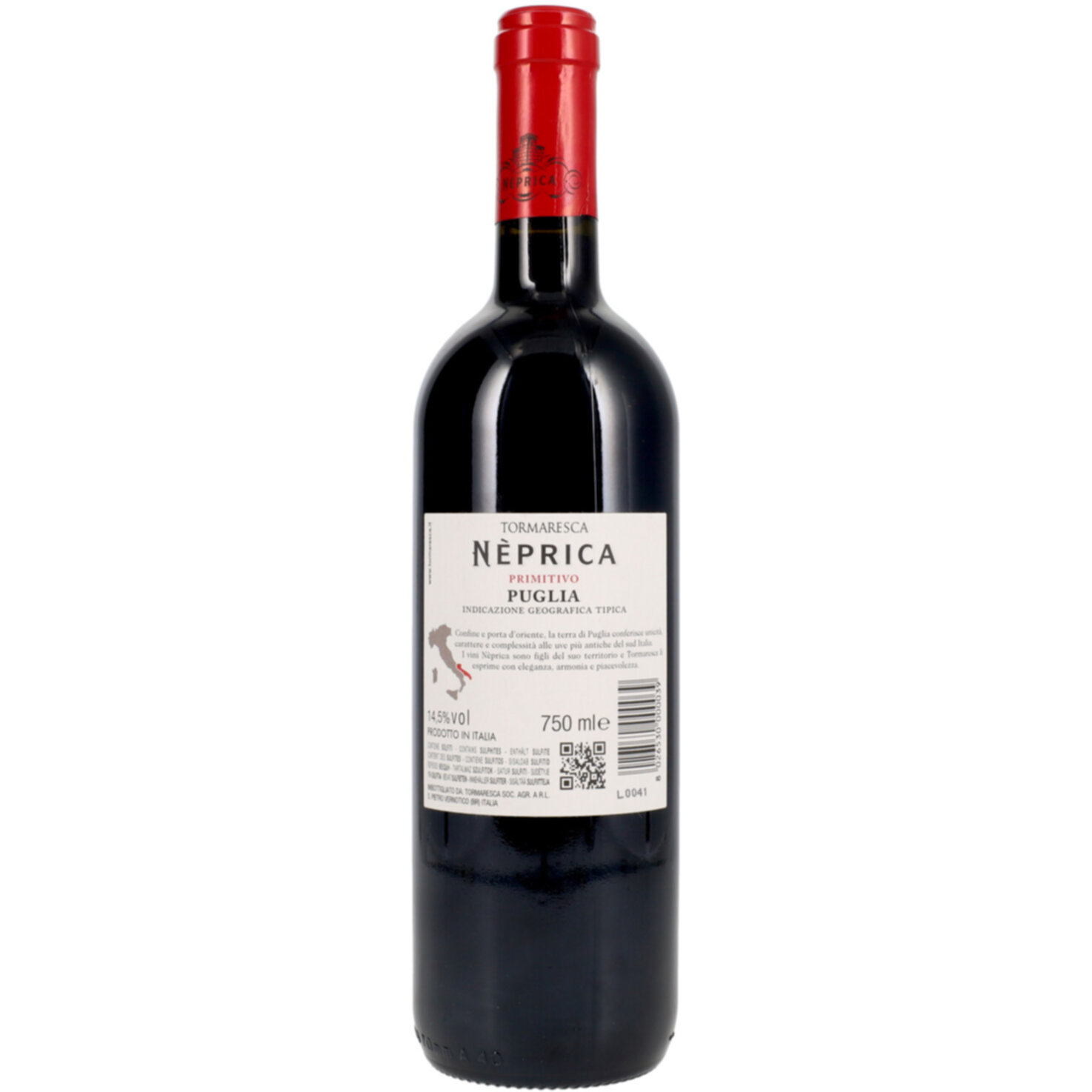 Puglia IGT Primitivo Neprica Tormaresca -75cl