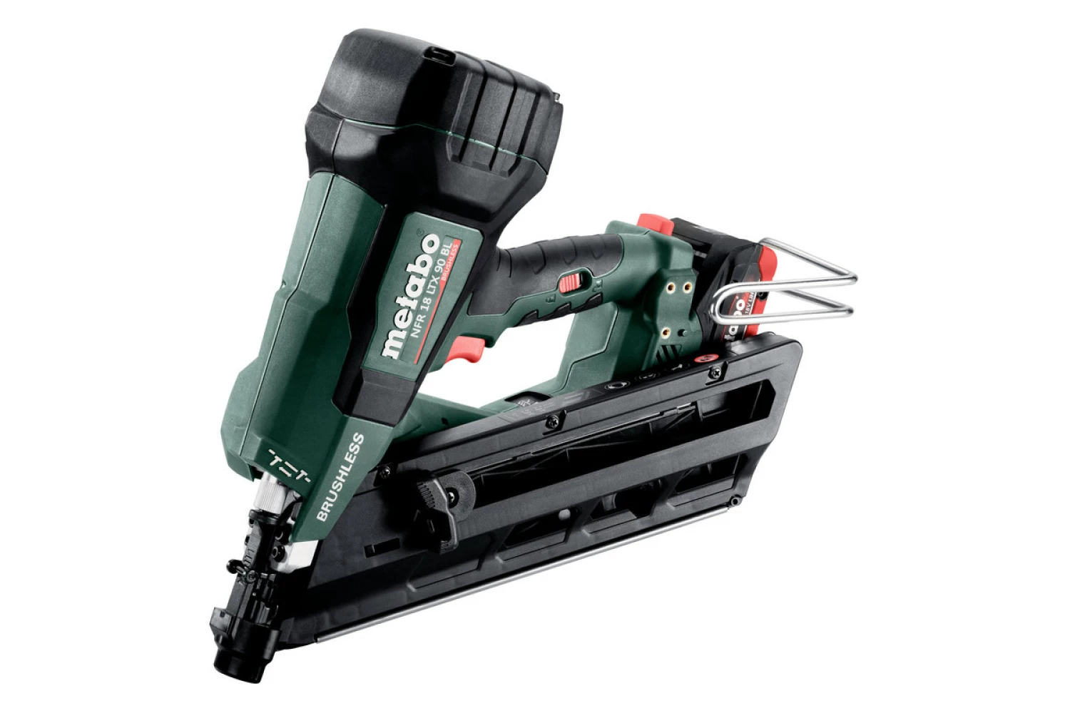 Metabo NFR 18 LTX 90 BL Accu tacker body in Metabox - 50-90mm