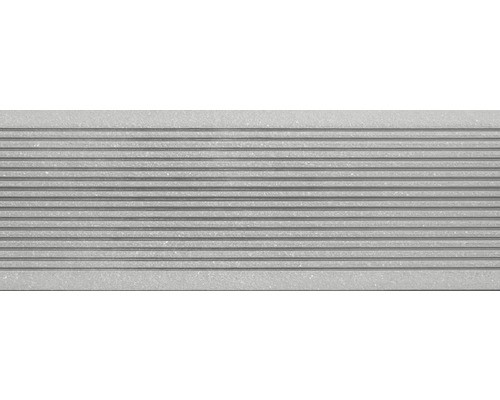 Konsta WPC terrasplanken Futura holle kamerprofiel geborsteld 26x145 mm (verkoop per meter van 1,00 m tot max. 6,00 m) grijs