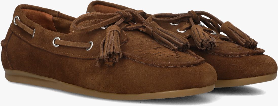 cognac toral mocassins shima