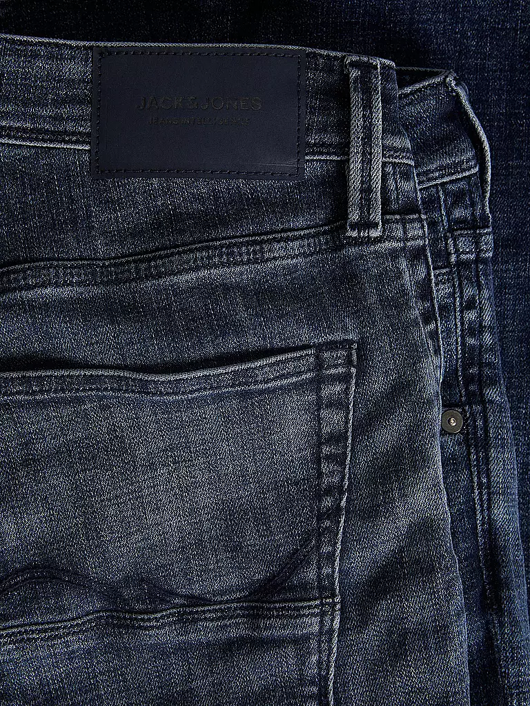 JACK & JONES Jeans Slim Fit JJIGLENN dunkelblau