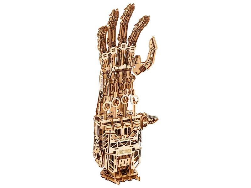 WoodTrick Bausatz Cyber Hand Roboterhand aus Holz