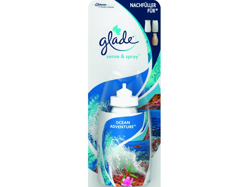 Glade Sense & Spray Ocean Adventure Nachfüller 18 ml Automatischer Lufterfrischer