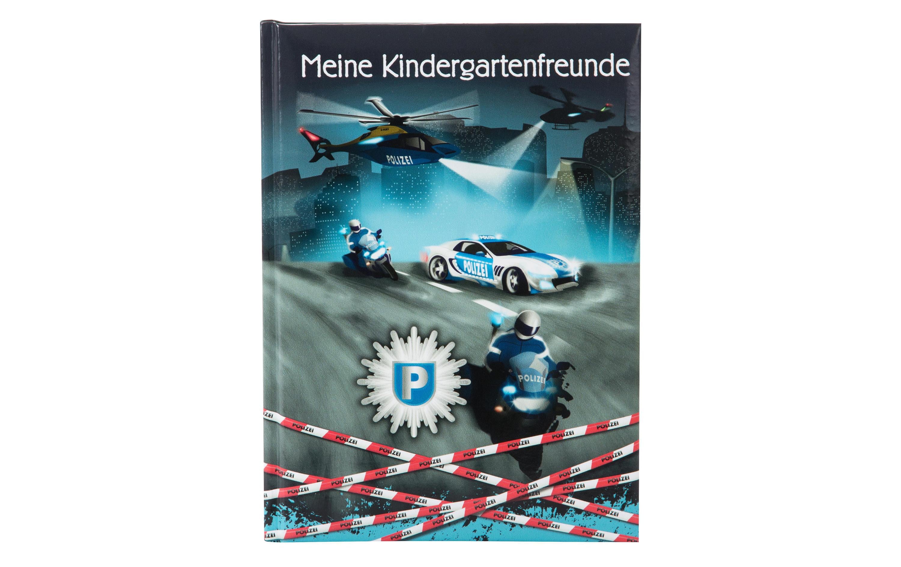 Kindergartenfreundebuch PolizeiFreundebuch für den Kindergarten mit 88 Seiten