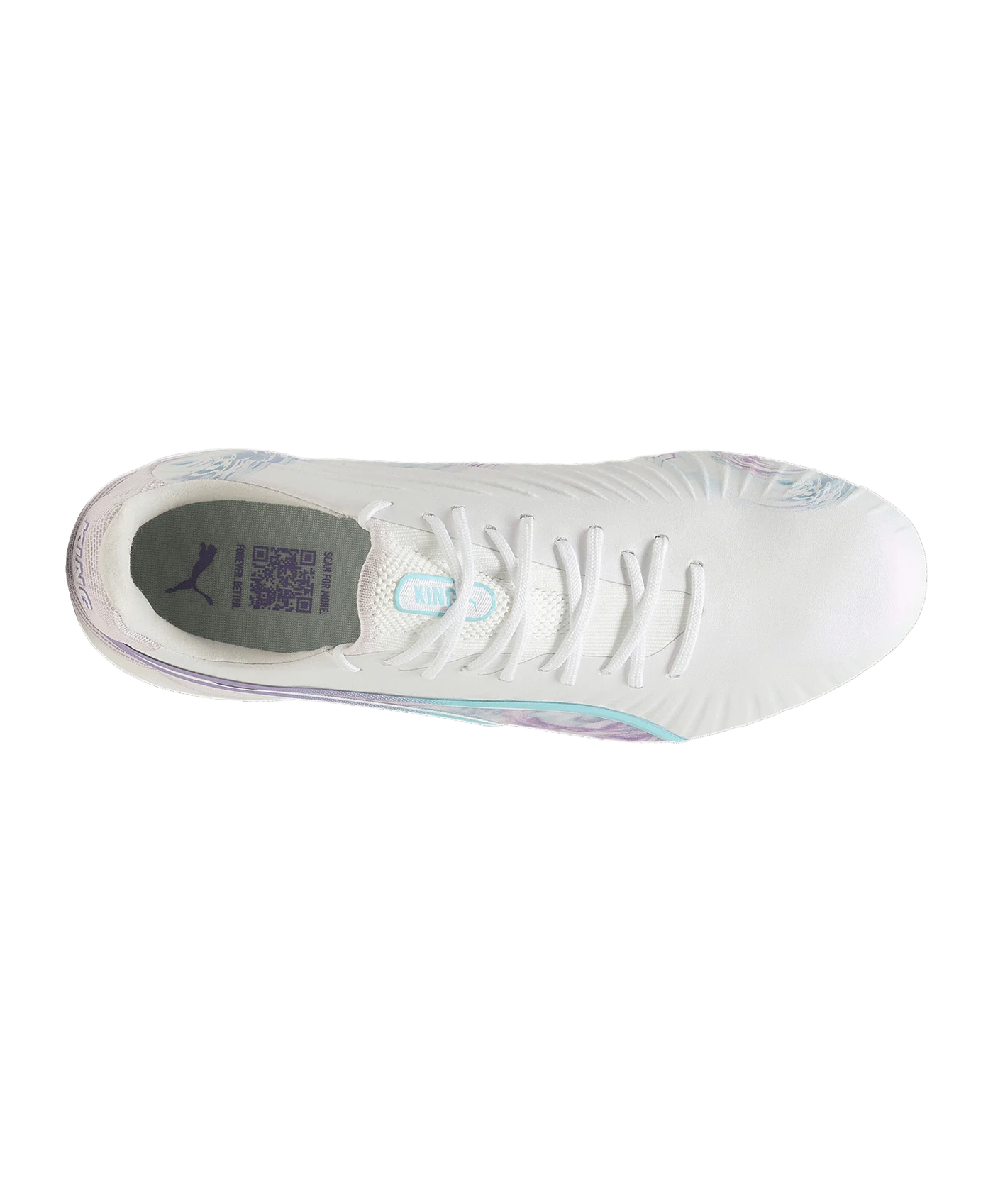 PUMA KING Ultimate FG/AG Brilliance Damen Weiss Schwarz F01