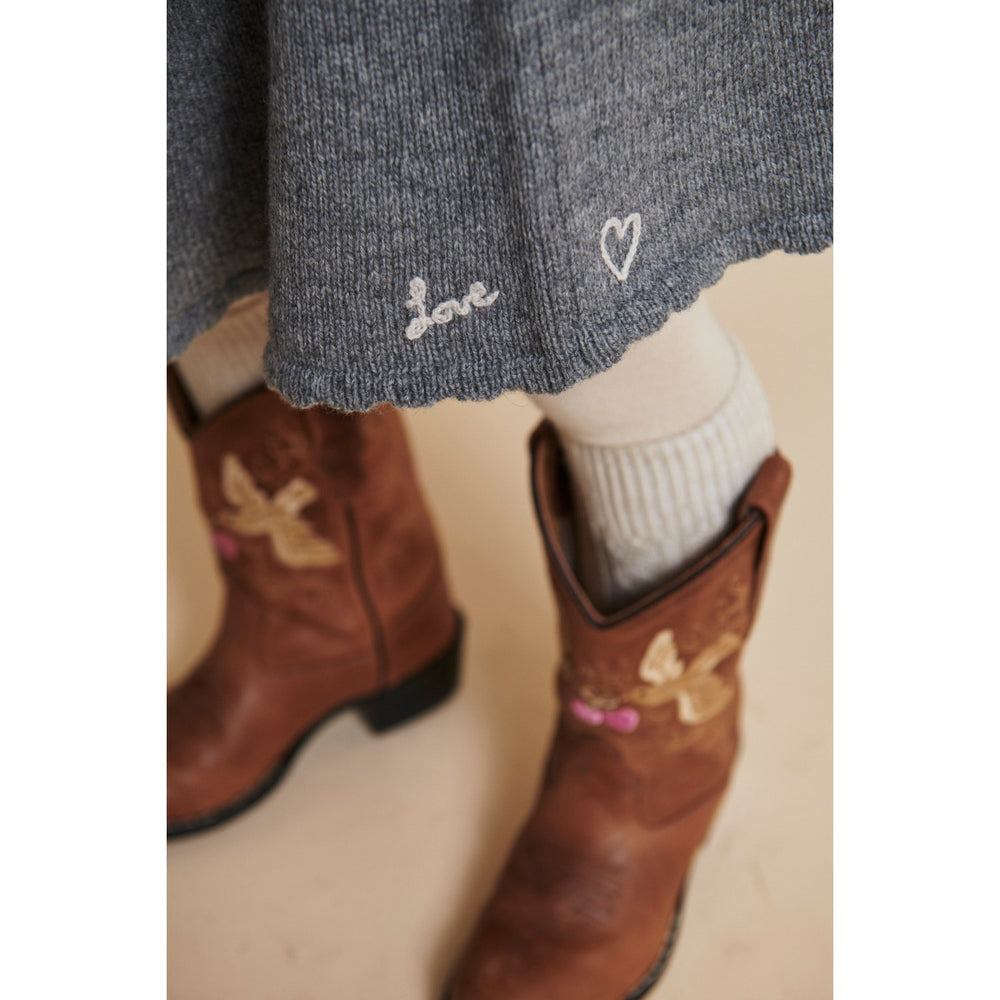 Køb COPENHAGEN COLORS Cognac Dove Limited Cowboy Støvler