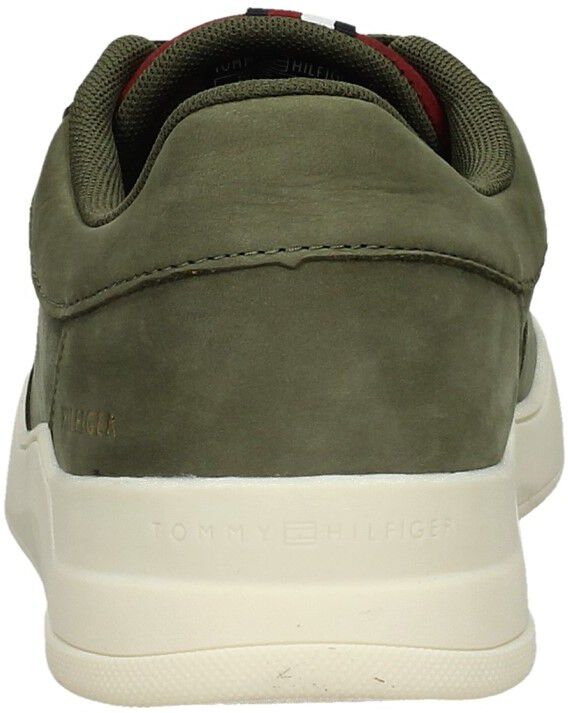 Tommy Hilfiger Elevated Cupsole Nubuck groen