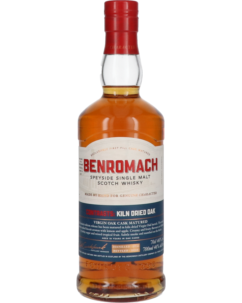 Benromach Contrasts Kiln Dried Oak 10 Years 70 cl