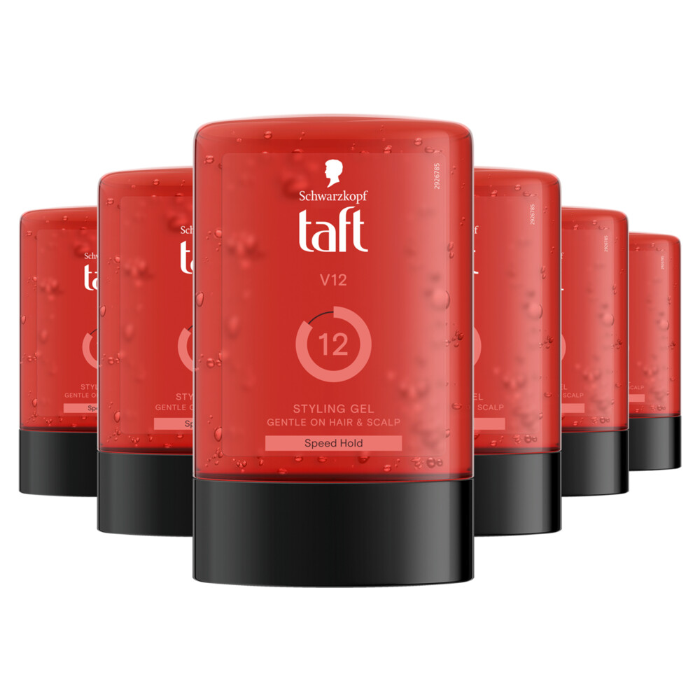 6x Taft Styling Gel V12300 ml