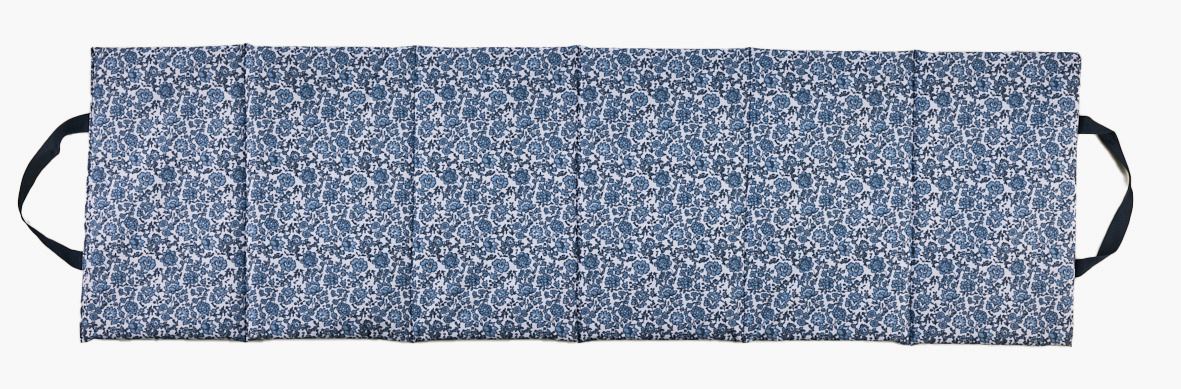 Strandmadrass blå - 50x171 cm