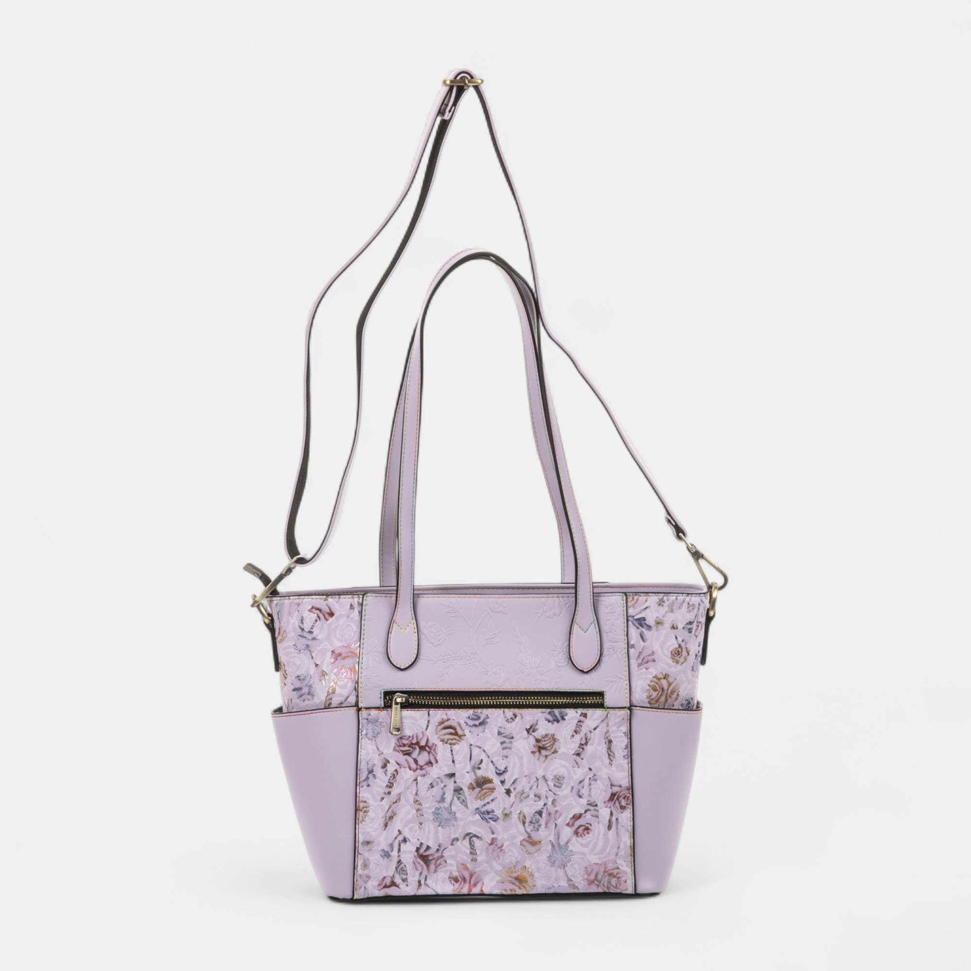 Sac de shopping violet