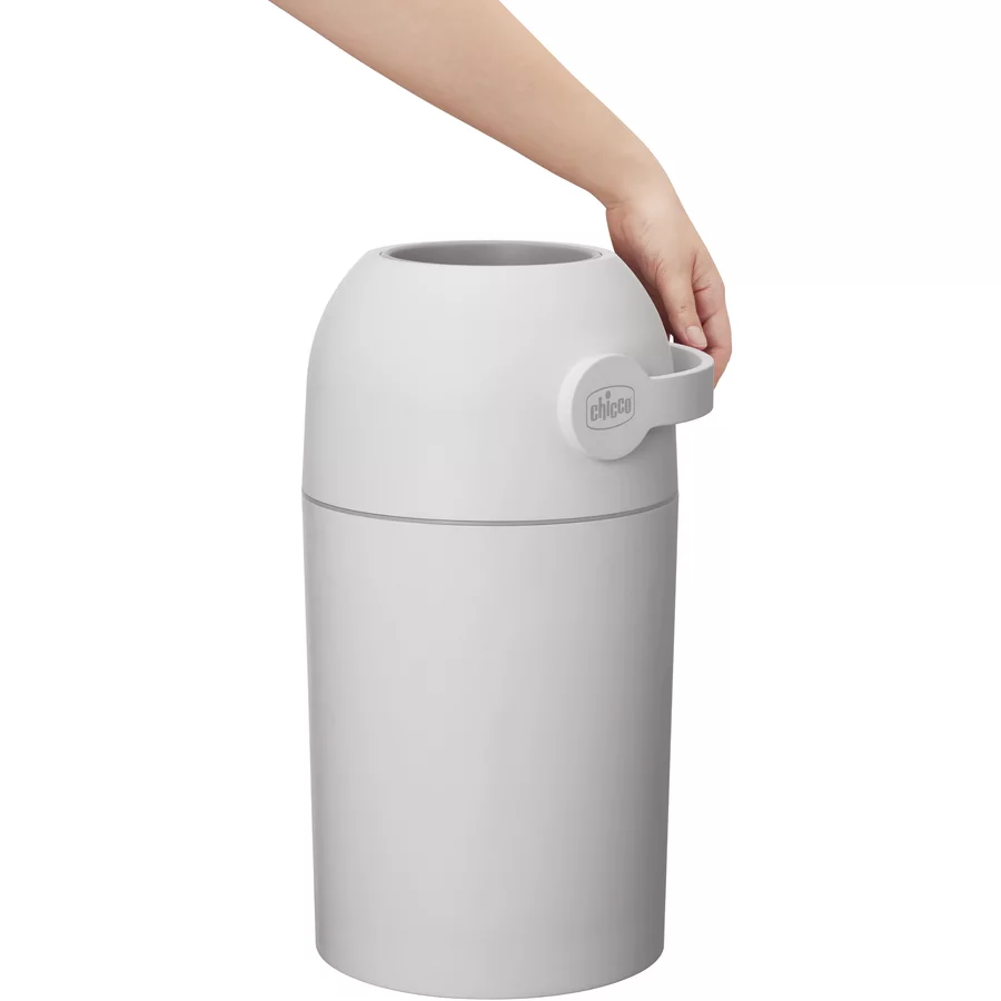chicco Windeleimer Odour Off in grau