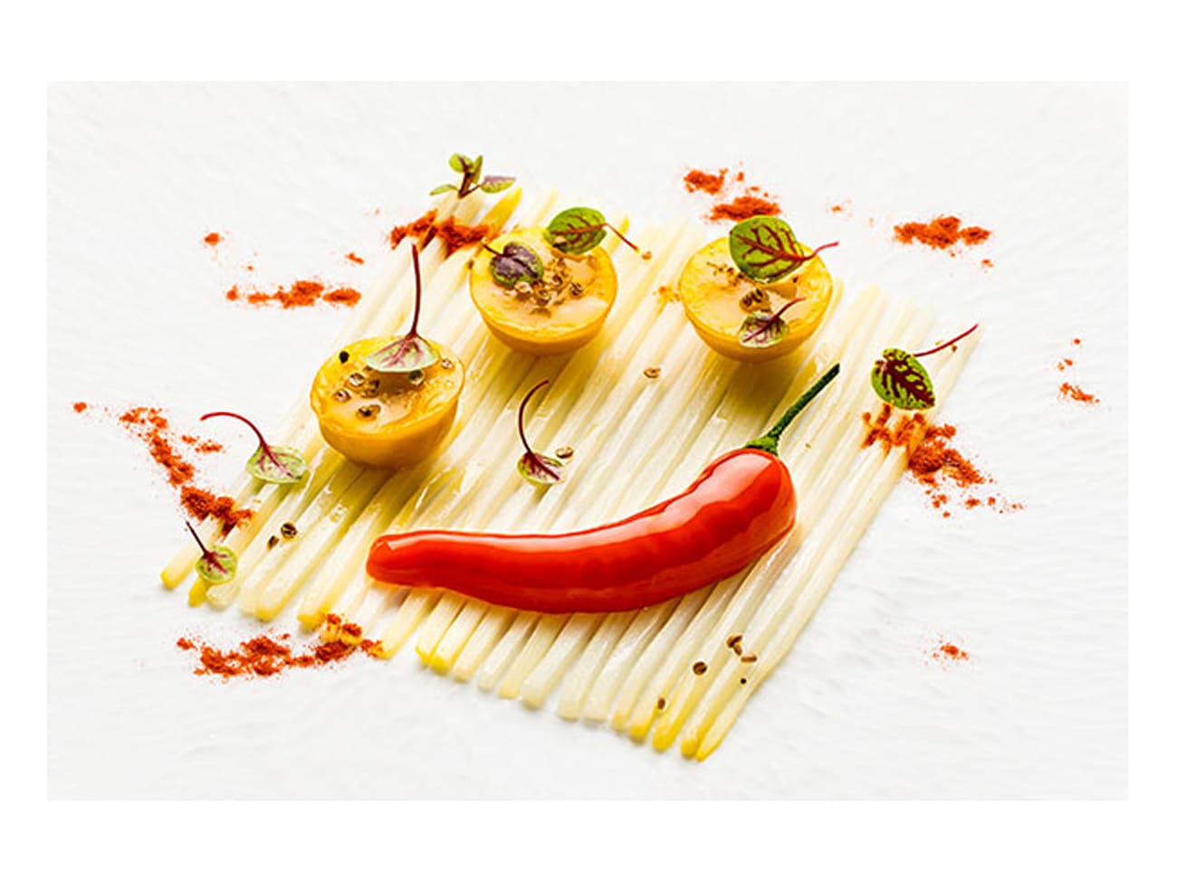 Moule silicone Naturae - Piment - 30 x 17,5 cm - Silikomart