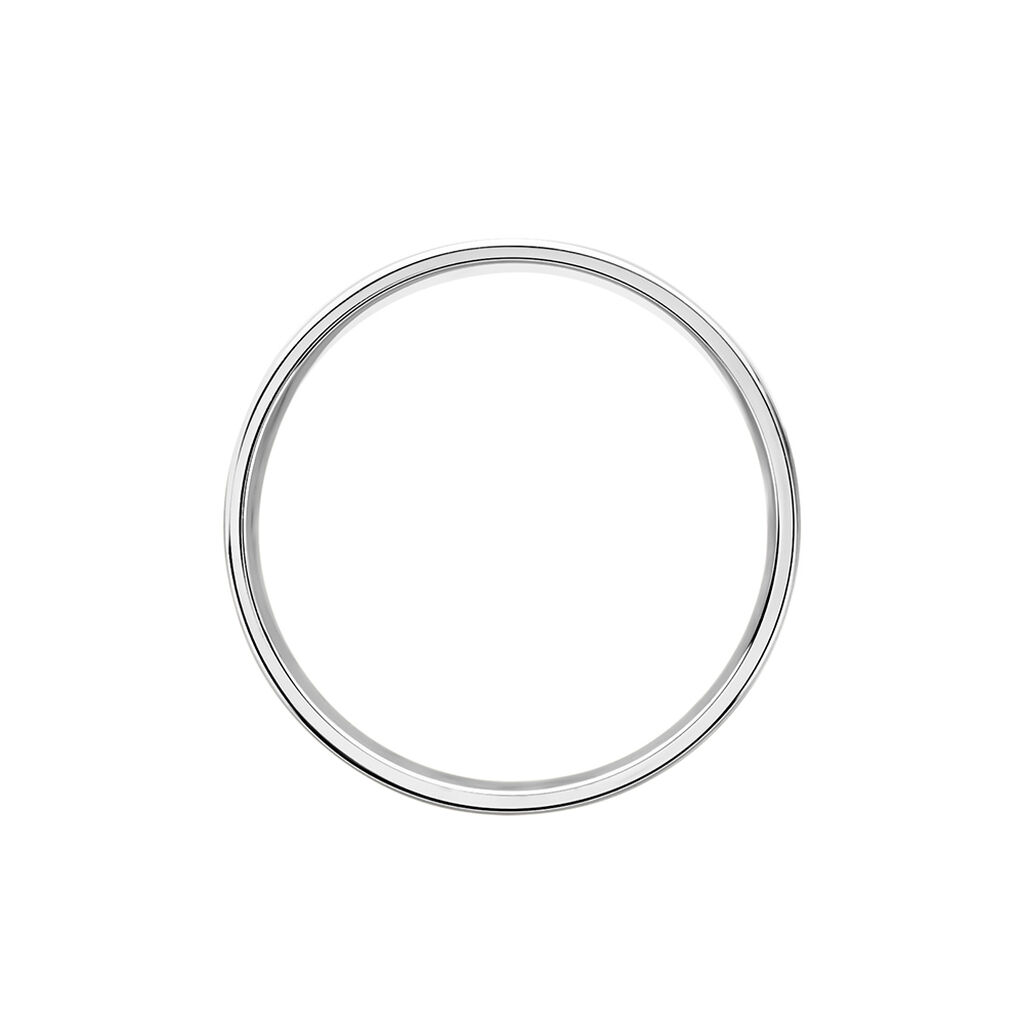 Alliance Beatrice Ruban Plat Or Blanc
