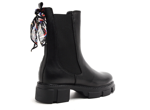 Goodstep boots bottine plates femme berry 3623 noir