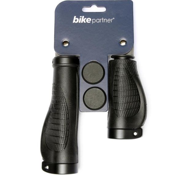 Bike Partner Ergonomiske Gel Håndtag, 95/138mm