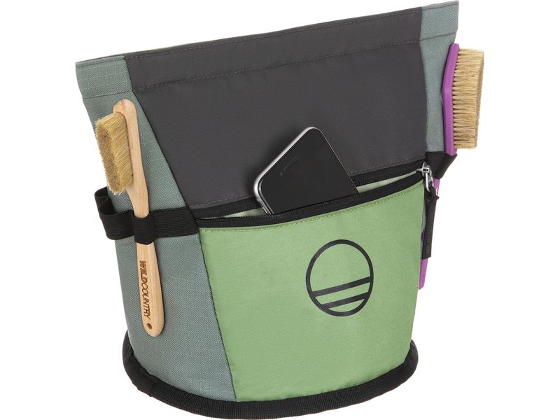 Wild Country Chalk Bucket Sequence Green Ivy/Marsh/Onyx Chalkbag für unendlich viel Nachschub bei grossen Bouldersessions