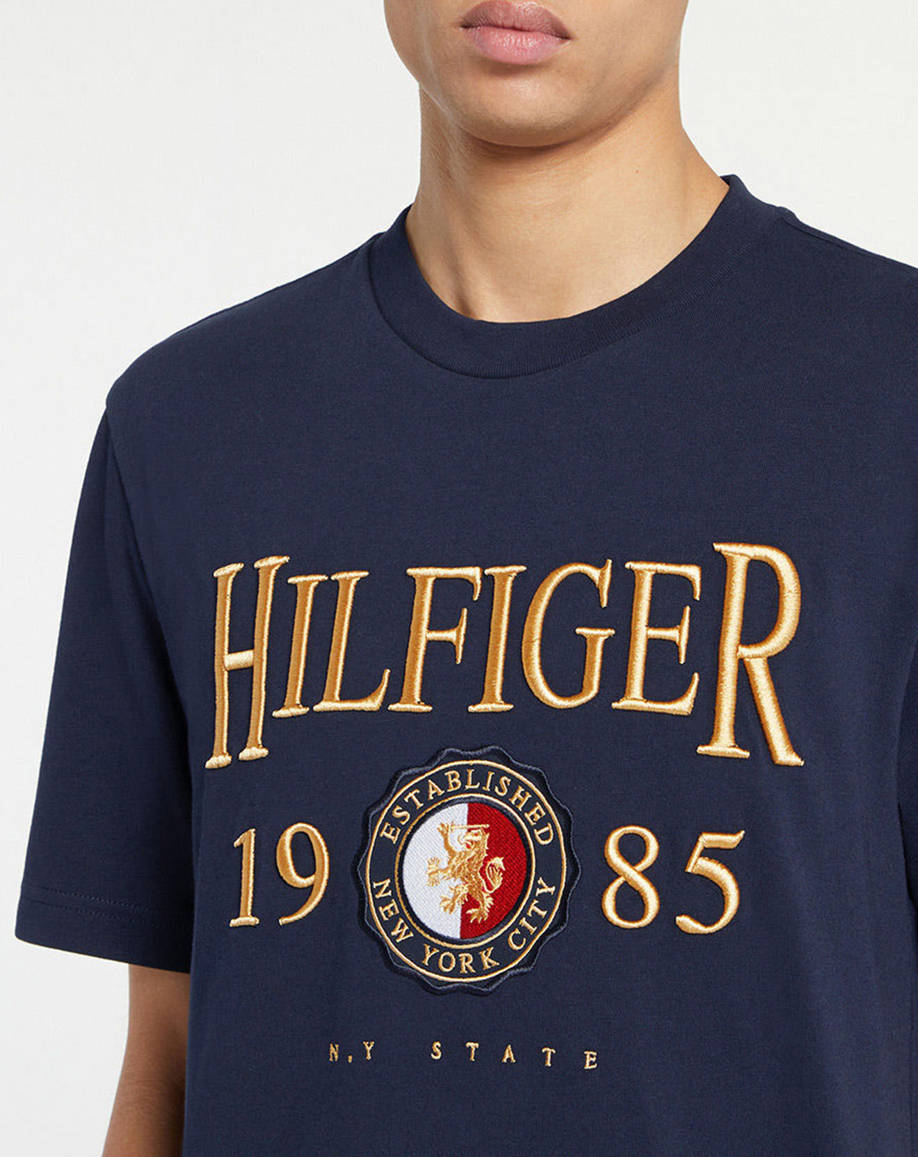 Tommy Hilfiger T-Shirt Hilfiger Icon bleu marine