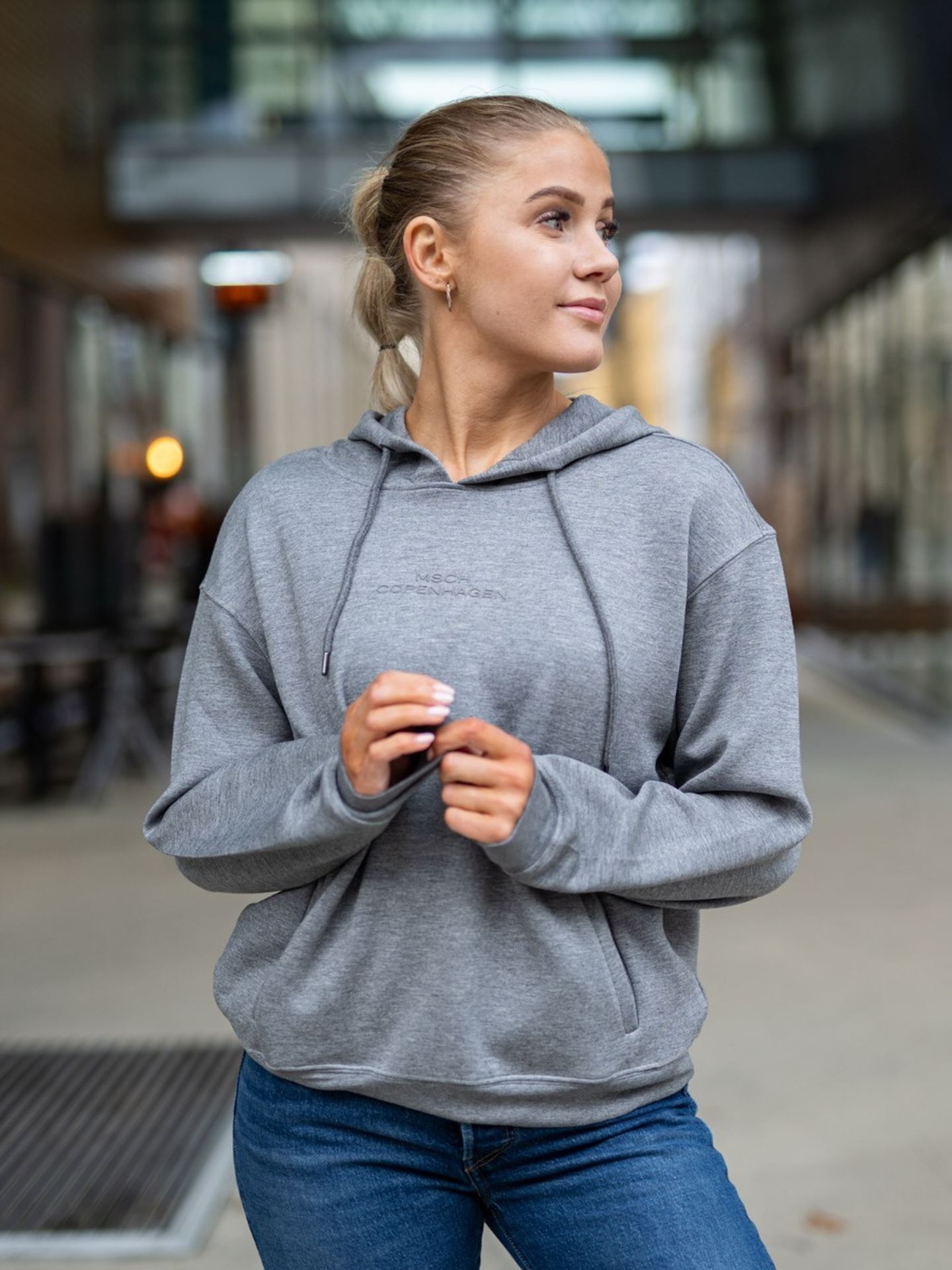 Ima Logo Hood Sweatshirt