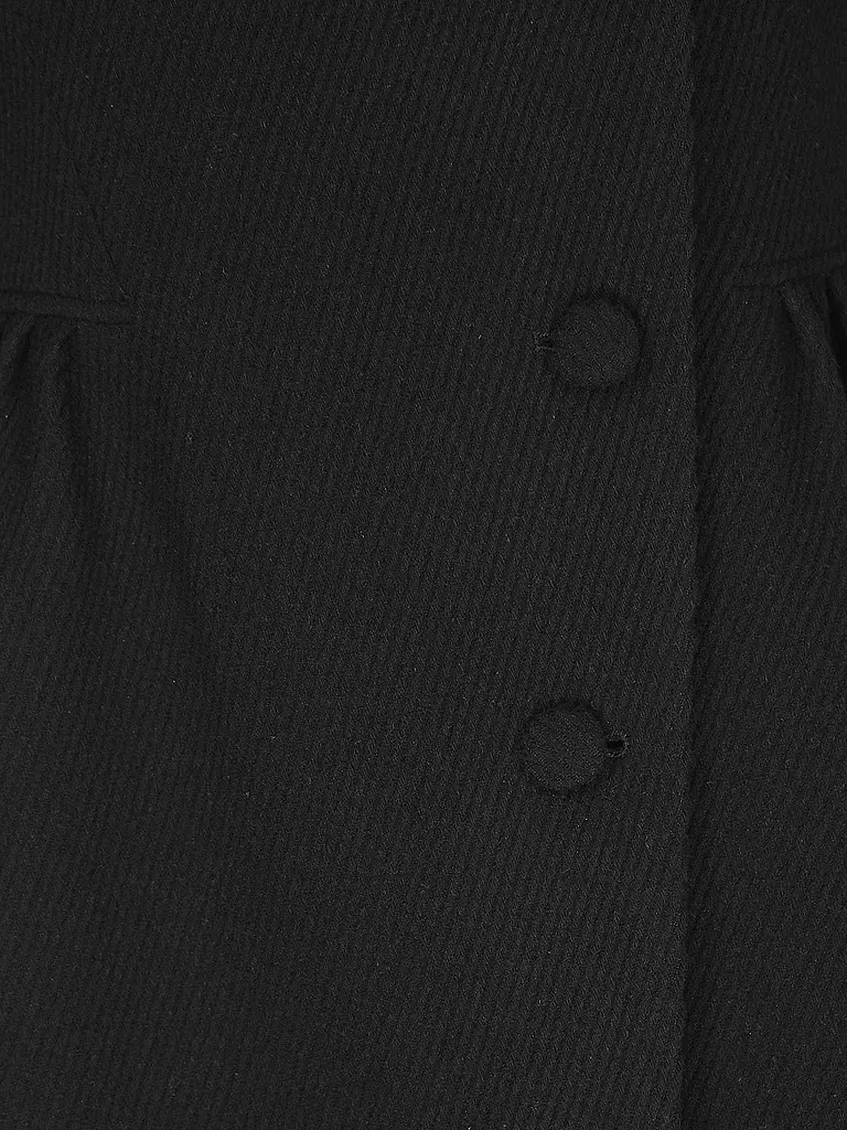 EMPORIO ARMANI Wollmantel  schwarz