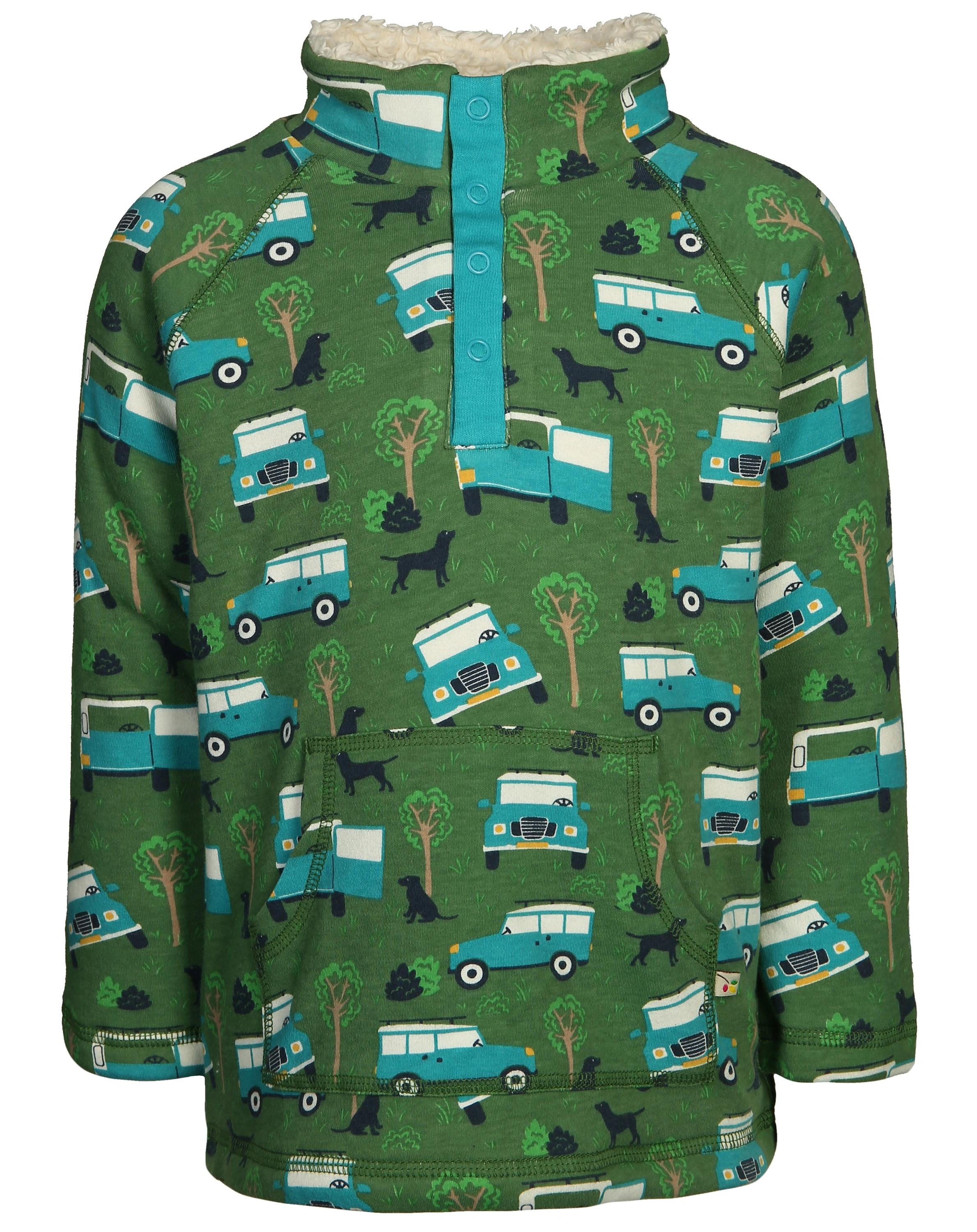 Pullover SNUGGLE FLEECE - OFF ROAD in khaki