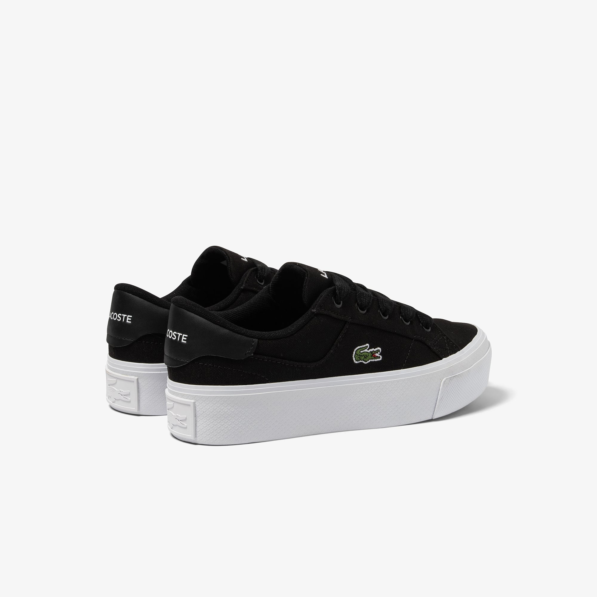Sneakers Ziane Platform femme Lacoste en textile Sneakers - Noir - Lacoste - Femme