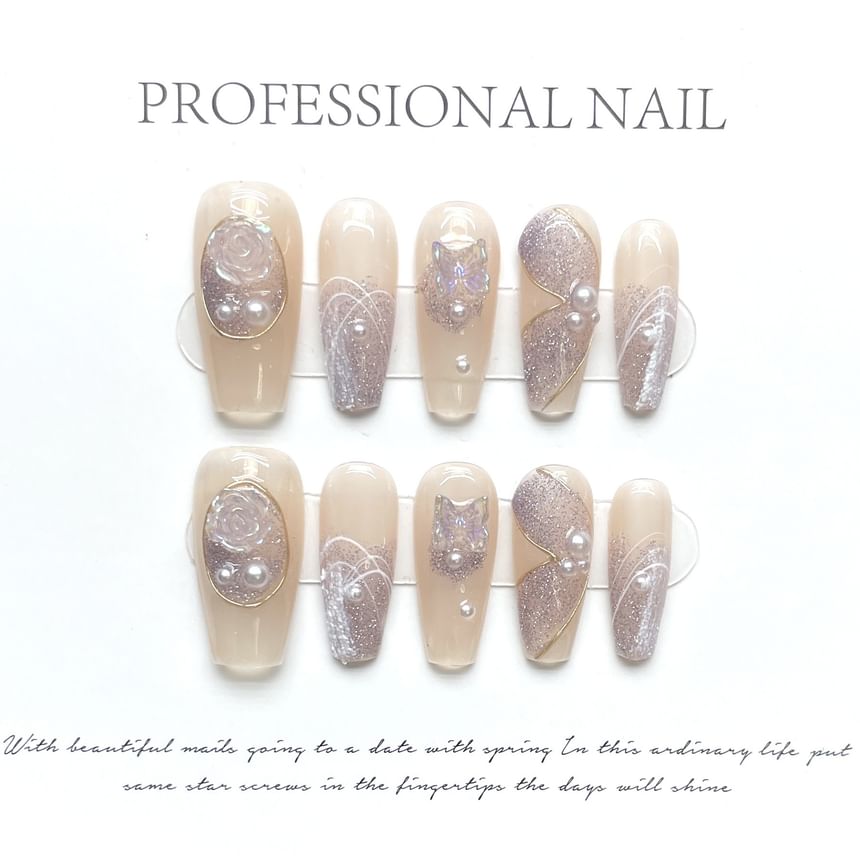 eovda - Hart Cat Eye Press On Nail
