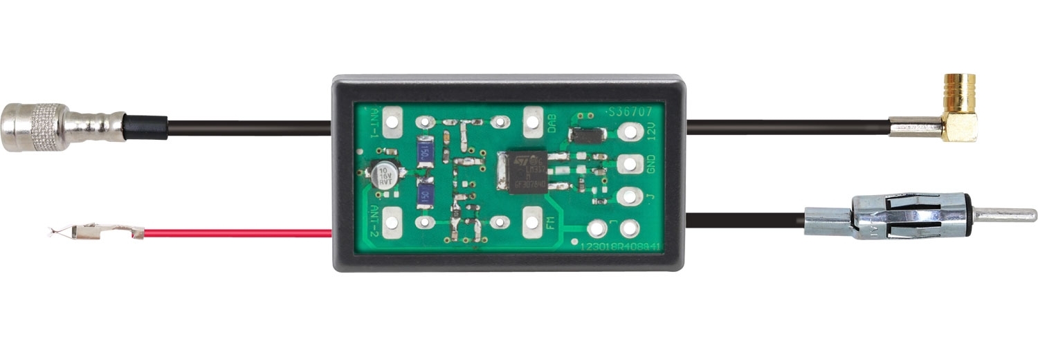 Aktive DAB /FM Weiche mit Verstärker