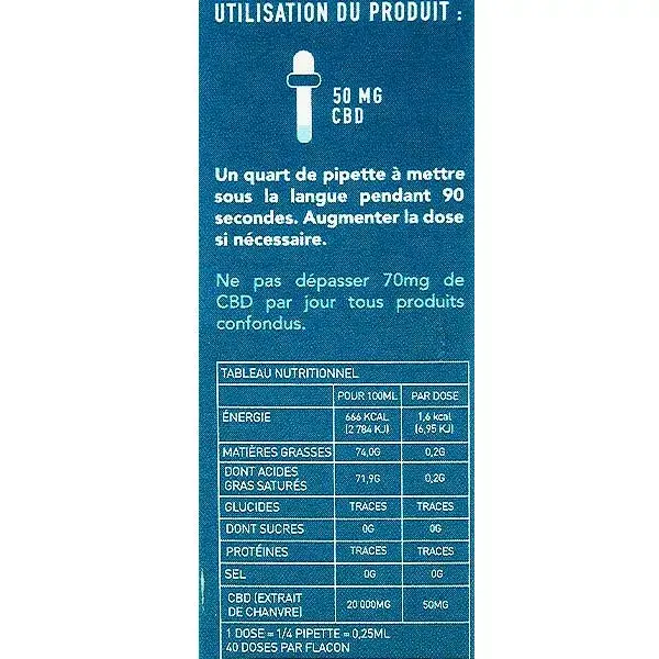 Óleo de CBD Kaya Essentials 20% 10ml