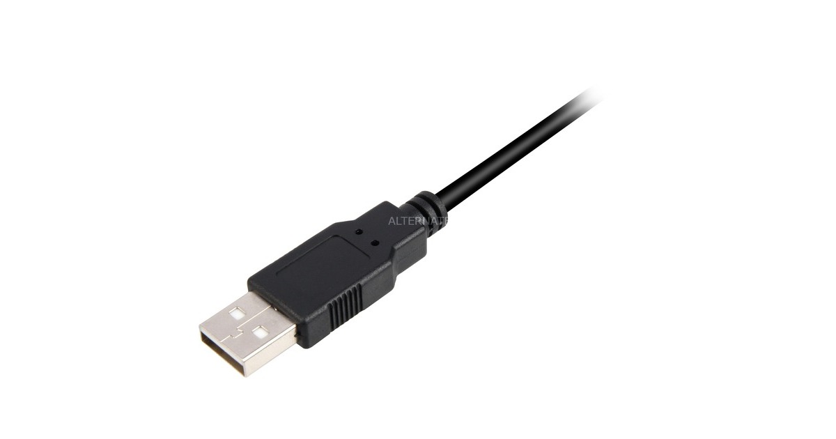 SharkoonUSB-A 2.0 > Micro USB-B kabel  (Zwart, 1,5 meter)
