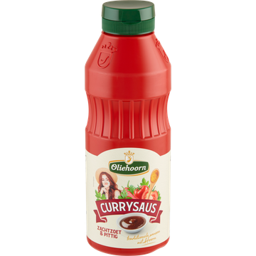 Oliehoorn Currysaus Zachtzoet & Pittig 465 ml