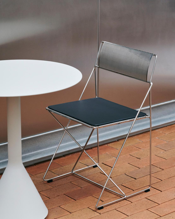 Hay Zitkussen voor X-Line Indoor stoel Black Leather